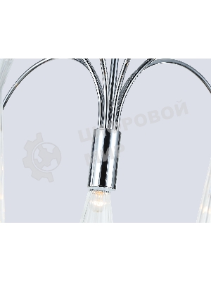 Люстра Ambrella light LH55653/7 СH/CL хром/прозрачный E14*7 max 40W D745*460