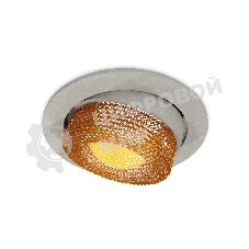 Комплект встраиваемого поворотного светильника Ambrella light XC7653064 SGR/CF серый песок/кофе MR16 GU5.3 (C7653, N7195)