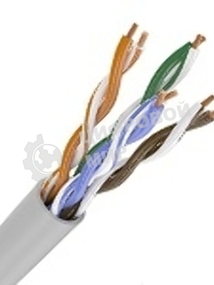 Патч-корд ITK, cat.5e UTP, 1м, серый