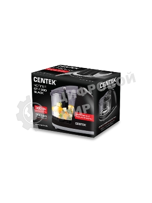 Измельчитель Centek CT-1390 черный (черн) 300Вт, стакан 350 мл, импульсный режим работы