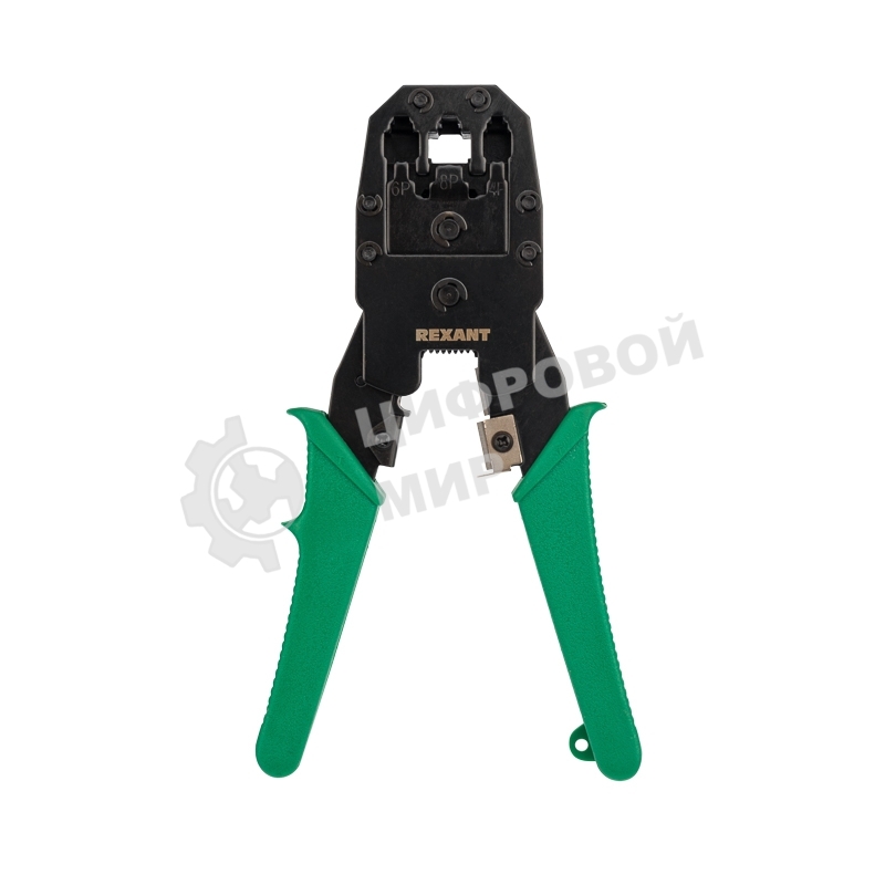 Кримпер Rexant HT-200 для обжима 8P8C, 6P6C, 4P4C, заделка витой пары