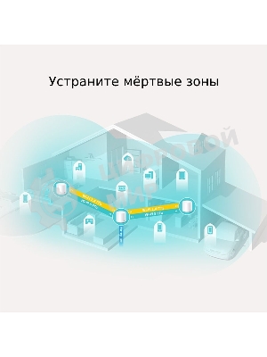 Домашняя Mesh Wi-Fi система TP-Link Deco X20(3-pack) AX1800