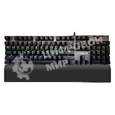 Клавиатура Оклик 935G RAGNAR механическая черный USB Multimedia for gamer LED