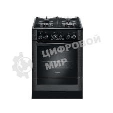 Плита газовая Gefest ПГ 6500-02 0044 черный, конфорок 4 шт, духовка 52 л, 60 см x 85 см x 60 см