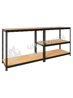 Стеллаж Практик SBL 180KD пол.:5 разборная 1803x750x350мм антрацит (S24499371109)