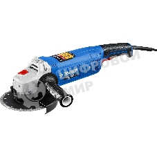 Угловая шлифовальная машина Зубр 180 мм, 2000 Вт, компакт, серия Профессионал