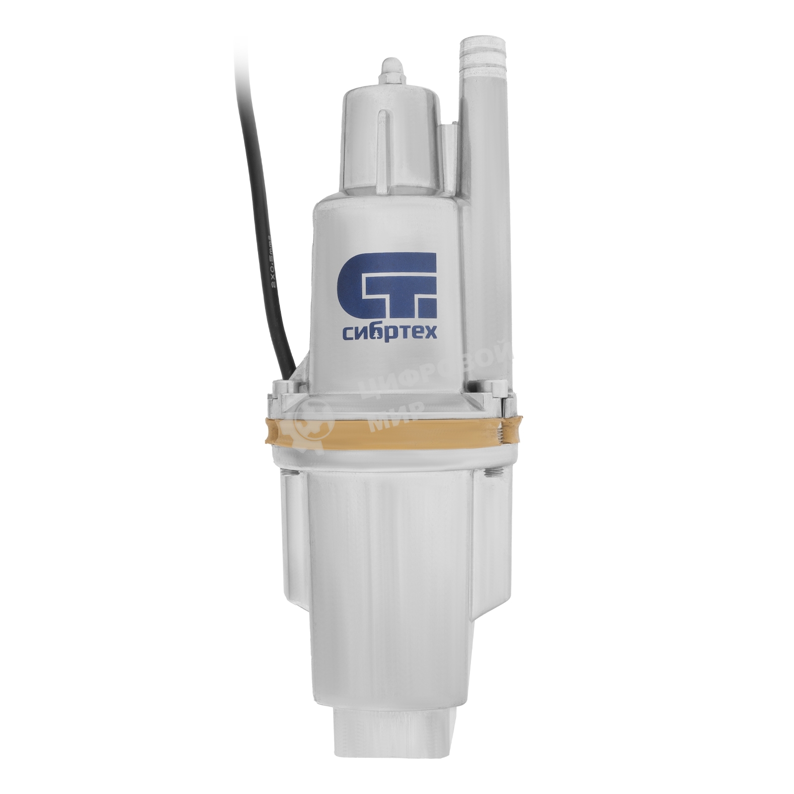 Вибрационный насос Сибртех СВН30025 верхний забор 300 Вт напор 75 м 1200 л/ч кабель 25 м