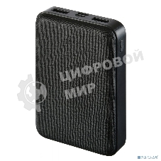 Портативный аккумулятор Buro T4-10000-B Li-Pol 10000mAh 2A+1A черный 2xUSB