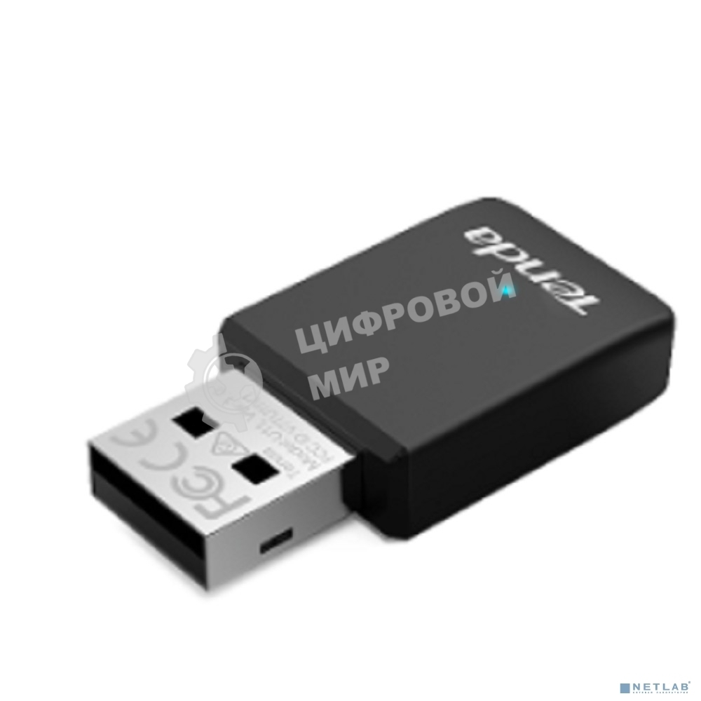 Адаптер Wi-Fi AX900 866MBPS USB U11 TENDA