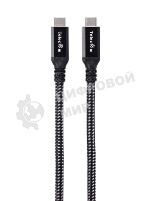 Кабель USB4 TypeCM/CM 8K@30Hz, 40Gbps, PD 240W, медь Telecom 2м TUS840-2M