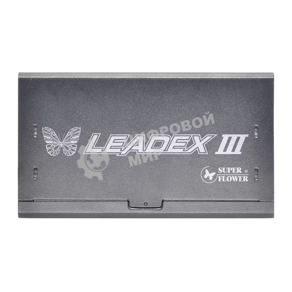 блок питания 1300 Ватт/Power Supply Super Flower Leadex III Gold, 1300W, ATX 3.1, 140мм, 8xSATA, 4xPCI-E(6+2), 1x12VHPWR(12+4), APFC, 80+ Gold, Full Modular