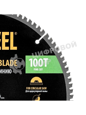 Пильный диск по алюминию Denzel ф305 х 30 мм, 100 зубьев 733807