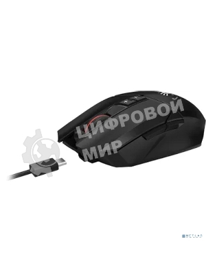 Мышь беспроводная A4Tech Bloody R36 Ultra черный, 12000 dpi, радиоканал, USB, кнопки - 7