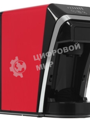 Кофеварка капсульная Kitfort КТ-7227 красный/черный, исп. кофе - капсулы/молотый, 0,8 л, 1400 Вт, 20 бар
