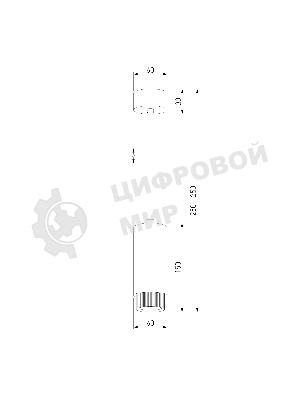 50122/1 Подвесной светильник GU10 чёрный
