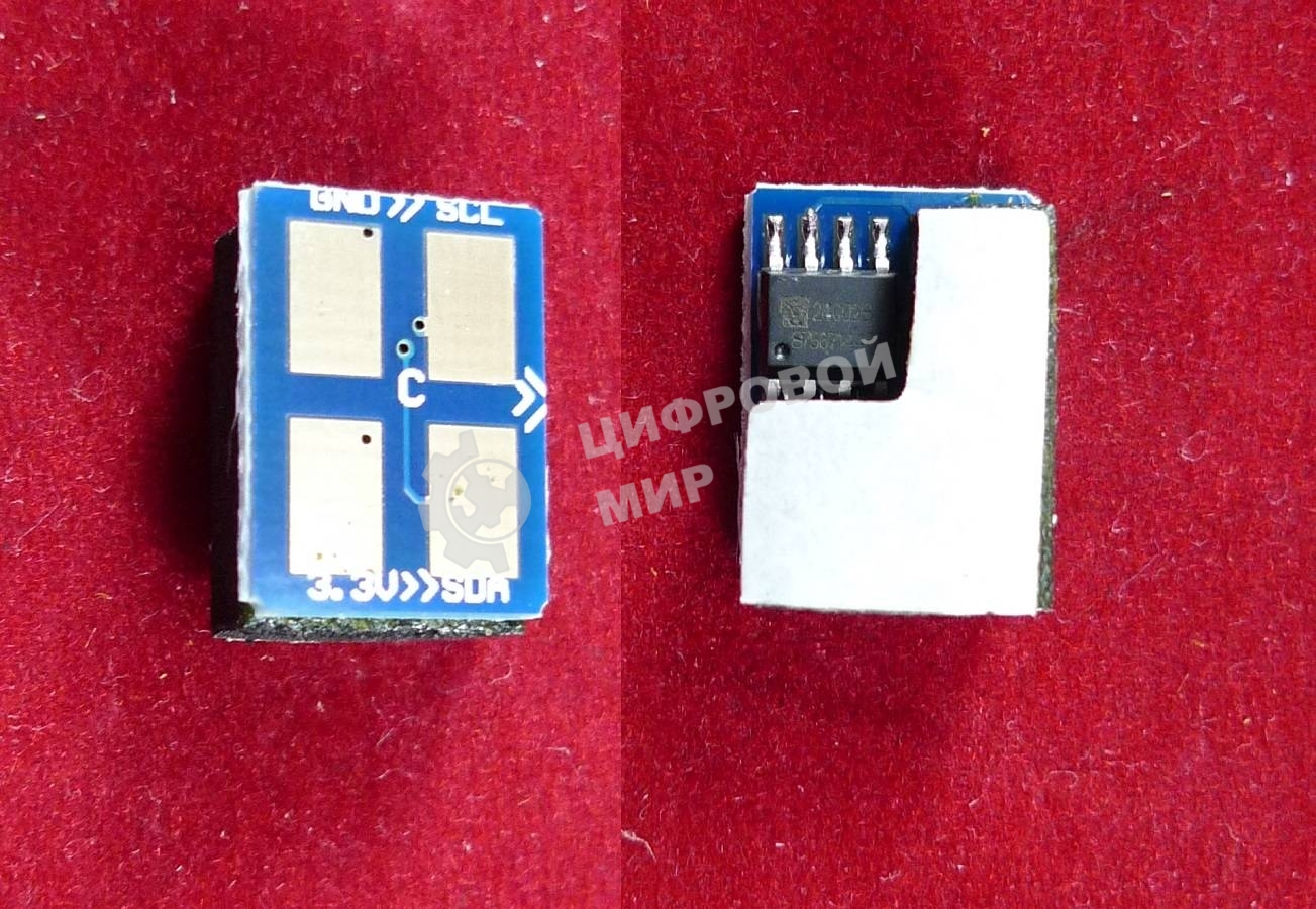 Чип ELP для Samsung CLP-300/300N/CLX-3160N/3160FN (CLP-C300A) Cyan 1K (Китай)