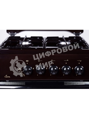 Плита Газовая Flama FG 2402 B коричневый