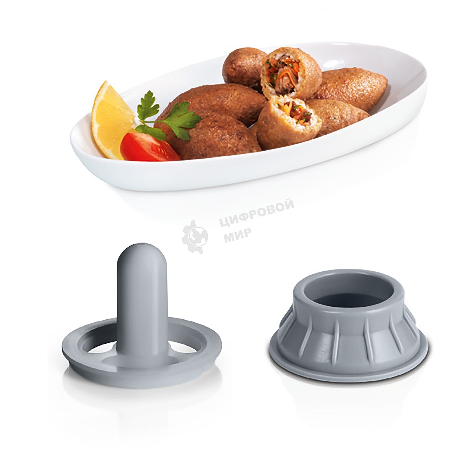 Мясорубка электрическая Bosch MFW68660 черный, 2200 Вт, 4.3 кг/мин, реверс, защита от перегрузки, металлический лоток, насадки - 10