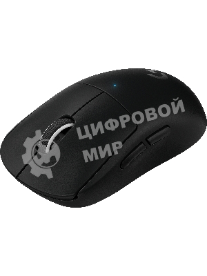 Мышь беспроводная Logitech G PRO X SUPERLIGHT черный, 25600 dpi, радиоканал, USB, кнопки - 5