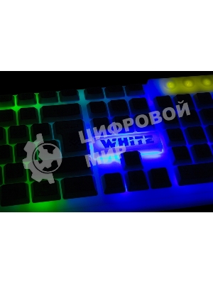 Клавиатура проводная Defender GK-172, USB, белый