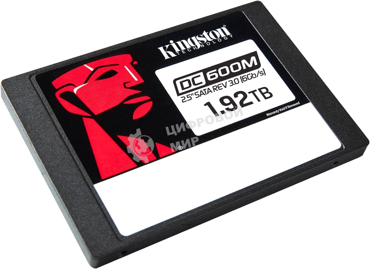 Накопитель SSD Kingston DC600M, 1920Gb, SATA III, 2.5