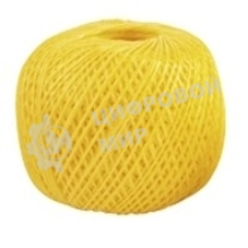 Шпагат полипропиленовый Сибртех 1200 текс, 1,7 мм, L 110 м, желтый