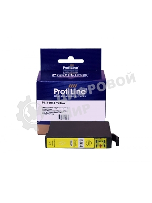 Картридж струйный ProfiLine PL-T1034 для принтеров Epson Stylus TX550/Stylus Office T30/T40/T40W/TX510/TX600/TX600FW/T1100 с чернилами Yellow 11,1 мл
