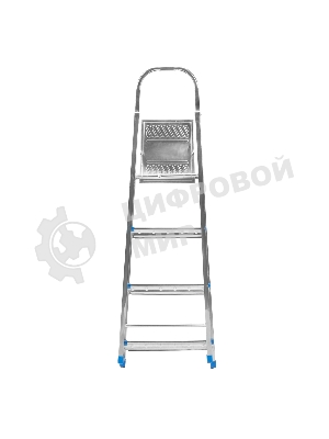 Стремянка Сибртех 4 ступени, стальная, оцинкованная