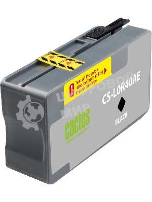 Картридж струйный Cactus CS-L0R40AE (957XL) черный (73 мл) для HP OfficeJet 8210/8218/8720/8725/8730