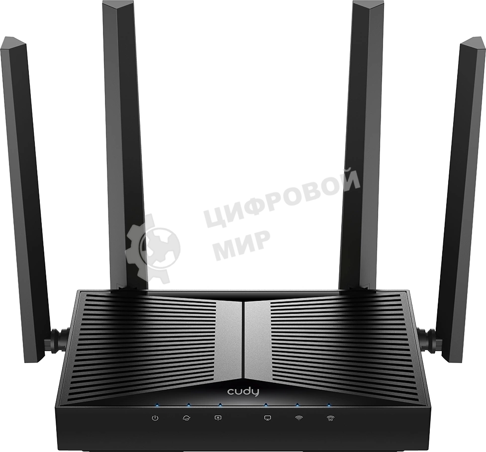 Маршрутизатор Cudy BE3600 Gigabit Dual Band Wi-Fi 7 Mesh Router, Chipset Broadcom, 802.11be/ax/ac/a/b/g/n, 2882Mbps at 5GHz + 688Mbps at 2.4GHz, 5 x 10/100/1000Mbps Ports, 4 x 5dBi fixed antennas, WiFi router/AP/Repeater/WISP Mode, PPTP/L2TP/OpenVPN/WireG