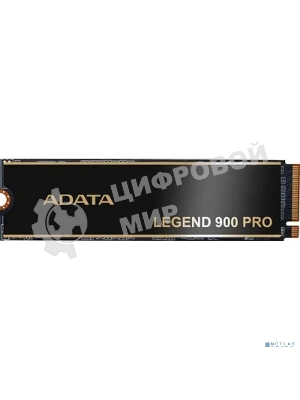 Накопитель SSD ADATA LEGEND 900 PRO, 1Tb, PCIe 4.0 x4, M.2 2280, NVMe, R/W 7400/6000