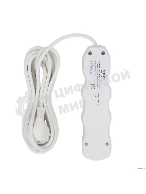 Сетевой фильтр СТАРТ С/УД-Ф S 3x5-ZV, белый, серия BASIC