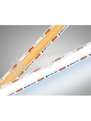 Светодиодная лента Ambrella light GS4803 COB 616Led/19W m/ 24V IP20 6500K/ 5m*12mm*2mm (2 конт.)
