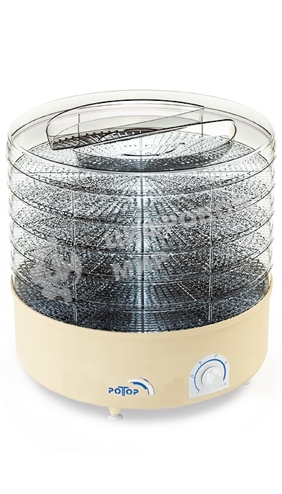 Сушилка для овощей и фруктов Ротор СШ-002 -06 с 5 решетами в гофротаре 