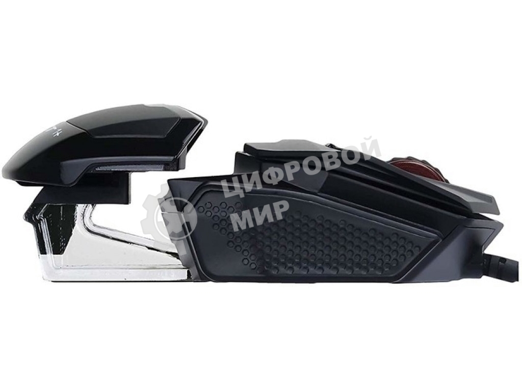 Мышь проводная игровая Mad Catz R.A.T. 1+ (ADNS3050, USB, 3 кнопки, 2000 dpi) черная