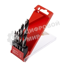Набор сверл по дереву 4-10 мм, 5 шт. Kranz