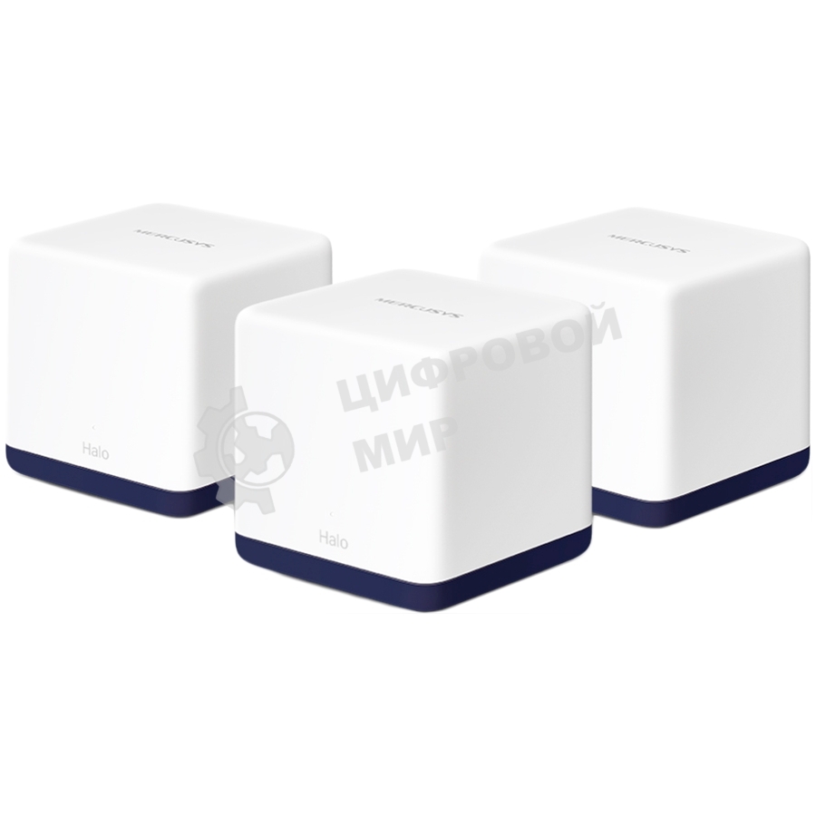 Система Mercusys MESH AC1900 Whole Home Mesh Wi-Fi System, 3× Internal Antennas, 3×Gb ports (WAN/LAN) (3-pack)