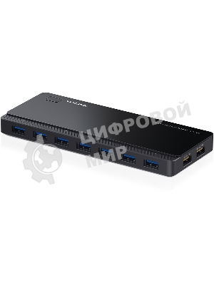 Сетевое оборудование TP-Link UH720 7 ports USB 3.0 Hub with 2 power charge ports (2.4A Max), Desktop, a 12V/4A Power Adapter included