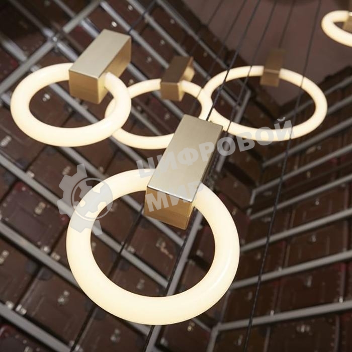 Светильник подвесной Halo Gold, 40 см