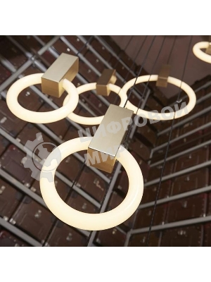 Светильник подвесной Halo Gold, 40 см