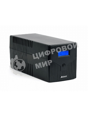 Источник бесперебойного питания SKAT-UPS 1000/600 ИБП 220В 600Вт 2 АКБ 7Ач внутр. меандр. стабилизация напряжения