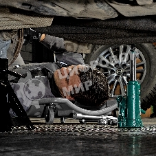 Домкрат гидравлический Сибртех бутылочный, 3т, 180-320 мм