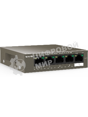 Коммутатор Tenda TEF1105P-4-63W 5PORT 10/100M