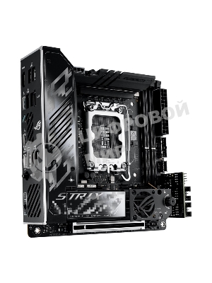 Материнская плата ASUS ROG STRIX Z890-I GAMING WIFI, LGA 1851, Intel Z890, 2xDDR5, 2xSATA, 2xM.2, 1xPCIe 5.0 x16, 1xHDMI, 2xUSB-C Thunderbolt 4, 1xUSB-C 20Gbps, 3xUSB-A 10Gbps, 1xUSB-A 5Gbps, 2xUSB-A 2.0, 1x 2.5Gb LAN, Mini-ITX