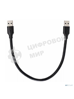 Кабель соединительный Telecom TUS715-0.3M USB3.0 Am-Am 0.3m Telecom (TUS715-0.3M)