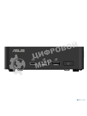 Платформа системного блока Nettop ASUS NUC Model: NUC15CRK, Intel Core 3 Processor 100U, 2xDDR5-5600 SO-DIMM supp, Intel Graphics, Wi-Fi 7, BT v5.4, 3xUSB 3.2 Gen2, 1xUSB 2.0, 1xUSB 3.2 Gen2 Type-C + 2xT-bolt (incl. DP 2.1 and USB4), 2xHDMI 2.1, 1xRJ45 LAN, 1xDC-in, Supp: 128Gb~8TB M.2 2280 NVMePCIe5.0x4 SSD or 128Gb~8TB M.2 2280 NVMePCIe4.0x4 SSD + 128Gb~2TB M.2 2242 NVMePCIe4.0x4 SSD, 19VDC, 6.32A, 120W Adapter, W/O OS, ASUS LOGO, черный