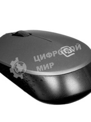 Мышь беспроводная Oklick 486MW серый/черный, 1000 dpi, радиоканал, USB, кнопки - 3