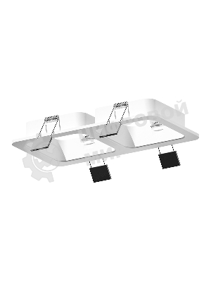 Корпус светильника C7905 SWH белый песок 180*90*H32mm MR16 GU5.3
