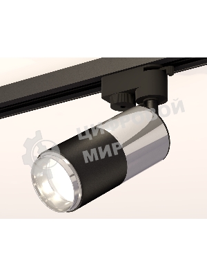 Светильник Ambrella light XT6302051 SBK/PSL черный песок/серебро полированное MR16 GU5.3 (A2521, C6305, A2060, C6302, N6122)