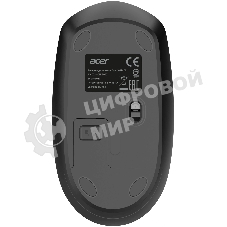 Мышь беспроводная Acer OMR408 черный оптическая 1600dpi беспров. для ноутбука 4but (ZL.MCEEE.02Z)
